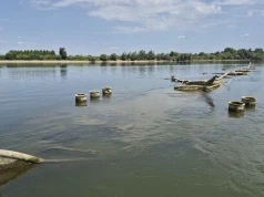 Niski poziom wód w Dunaju odsłonił wrak sprzed 90 lat