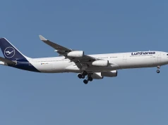 Ostatni lot Airbusa A340-600 z Teruel do Bydgoszczy