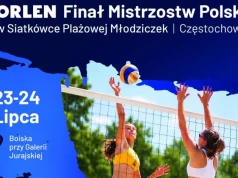 Trzy dni zmagań w siatkówce plażowej przy Galerii Jurajskiej. Turniej dla dzieci i Finał Mistrzostw Polski Młodziczek