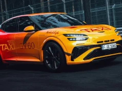 Genesis GV60 Magma dołącza do floty Track Taxi Nordschleife