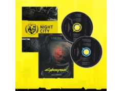 Gadżety kolekcjonerskie z Cyberpunk 2077 tanio na Allegro. Zestaw bez gry za 14,75 zł!