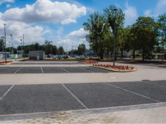 Gotowy nowy parking i węzeł przesiadkowy