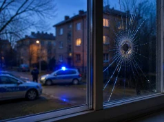 Ukrainka przerażona mieszkaniem w Polsce. Ktoś ostrzelał jej szybę z wiatrówki