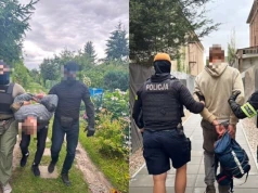 Policja zatrzymała dwóch podejrzanych o pobicie seniora który staną w obronie chłopaka z Ukrainy. Opublikowano nagranie z zatrzymania