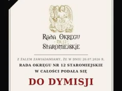 Rada Okręgu nr 12 Staromiejskie podała się do dymisji. W tle nieporozumienia w sprawie parkingów na starówce