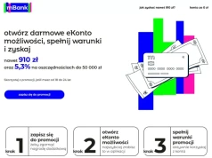 mBank Konto dla młodych: do 910 zł premii i 5,3%
