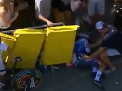 Kolejny dramat na Tour de France. Czołowy kolarz wycofuje się z wyścigu