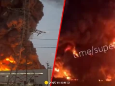 Ukraina zaatakowała "rosyjski Amazon". Wielkie centrum płonie