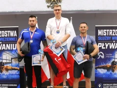 Duży sukces funkcjonariusza z AŚ Mysłowice. Mł. chor. Mateusz Skibiński błyszczał na Mistrzostwach Służby Więziennej w Pływaniu