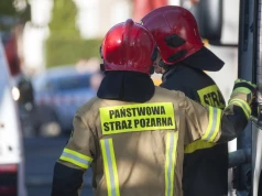 Pożar statku w gdańskim porcie