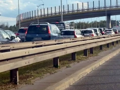 Gigantyczny korek na Moście Siekierkowskim sięga aż do Gocławia. Tak będzie aż do 28 lipca
