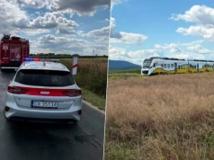 Groźny wypadek na przejeździe kolejowym. Pociąg zderzył się z ciągnikiem