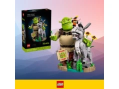 Promocja na zestaw LEGO ICONS w Media Expert. Shrek, Osioł i Kot w Butach za 389,99 zł!