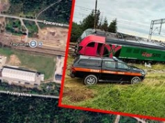 Wykolejenie lokomotywy w Zagnańsku. Pociąg towarowy ciągnął 14 wagonów z kruszywem