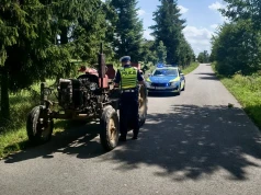 Traktorem uciekał przed policją. Alkomat nie był w stanie zmierzyć wyniku