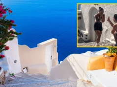 Zaręczyny na Santorini zamieniły się w wiral. Zabawna wpadka hitem sieci