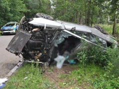 Tragiczny wypadek w Łomazach. Nie żyje 31-letnia kierująca Audi