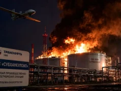 Dali ostro w gaz i zadymili! Kluczowy węzeł Uralu w ogniu (WIDEO)