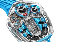 Dusza hypercara w szafirowej klatce! Jacob & Co. Bugatti Tourbillon Sapphire Crystal
