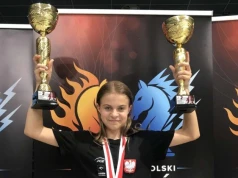 Podwójne wicemistrzostwo Polski Zuzanny Kamińskiej. 13-latka znów stanęła na podium
