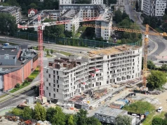 Tak wygląda budowa hotelu z 185 apartamentami przy Serenadzie