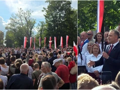 Prezydent Karol Nawrocki w Dębicy: złożyłem drugi wniosek o referendum