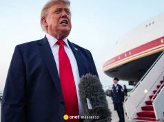 Prezydent Donald Trump odpuszcza dziennikarzom. Opisywali Air Force One