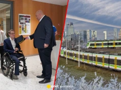 Dominik stracił pod pociągiem obydwie nogi i rękę. Marzy jednak o pracy na kolei