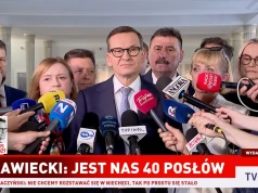 Morawiecki: jest nas 40 posłów, do końca walczyliśmy o jedność
