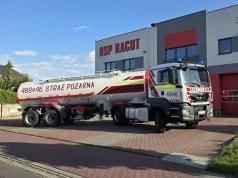 Cysterna OSP Racot wraca do służby po gruntownej modernizacji