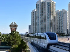 Monorail w Las Vegas. Po jednej szynie przez stolicę rozrywki
