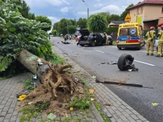 Aż trudno uwierzyć, że w tym wypadku nikt nie odniósł poważnych obrażeń