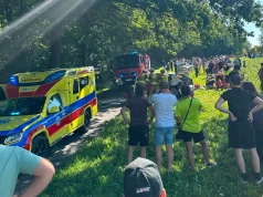 Dwa poważne wypadki w Rajdzie Polski. Kierowca zakleszczony w samochodzie