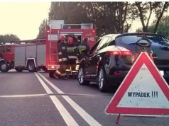 Z ostatniej chwili! Wypadek koło Ciechanowa. Droga jest zablokowana