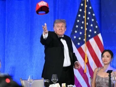 Donald Trump na gali korespondentów