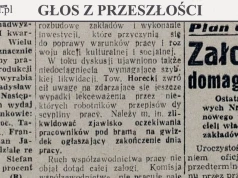 Niedociągnięcia wymagające szybkiej likwidacji (Głos z przeszłości, odc. 258)
