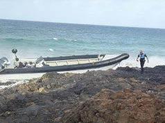 Lanzarote: łódź osiadła na mieliźnie; cztery osoby zatrzymane w związku z podejrzeniem przemytu