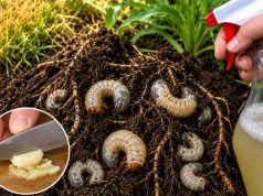Rozgnieć to i wymieszaj z wodą. Pędraki znikną z ogrodu raz dwa