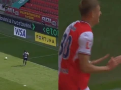 Polak z fenomenalnym debiutem w Slavii Praga