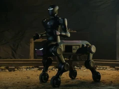Run Robotics pokazuje centaura. Robot hybrydowy do pracy w trudnym terenie