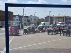 Ochłoda w centrum miasta. Na rynku w Imielinie stanęła kurtyna wodna