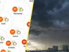 Pogoda stanie się dziś niebezpieczna. W te regiony uderzą gwałtowne burze i ulewy