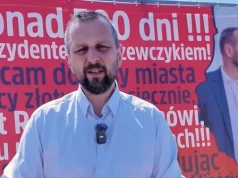 Spór o parking przy ul. Nowowiejskiego w Olsztynie. Prezydent odnosi się do baneru przedsiębiorcy