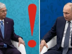 Putin słucha Tokajewa i ledwo tłumi wściekłość (WIDEO)