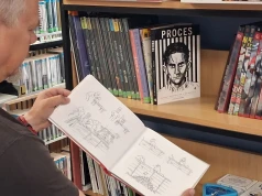 Na nowym regale w świnoujskiej Bibliotece Publicznej znalazły się komiksy dla dorosłych