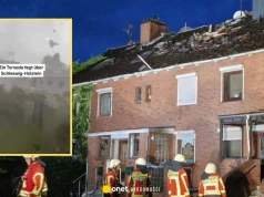 Tornado przeszło przez miasto w Niemczech. Zniszczonych nawet 50 domów