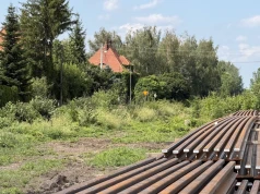 Linia 310: Trwają prace na odcinku Łagiewniki – Kobierzyce