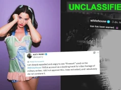 Katy Perry protestuje przeciwko używaniu jej muzyki w nagraniach ataków rakietowych przez Biały Dom