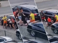 We trzech na jednego i kobietę. Brutalne pobicie pary Ukraińców