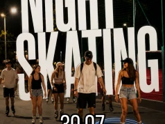 Pierwszy Night Skating na Kalbarze